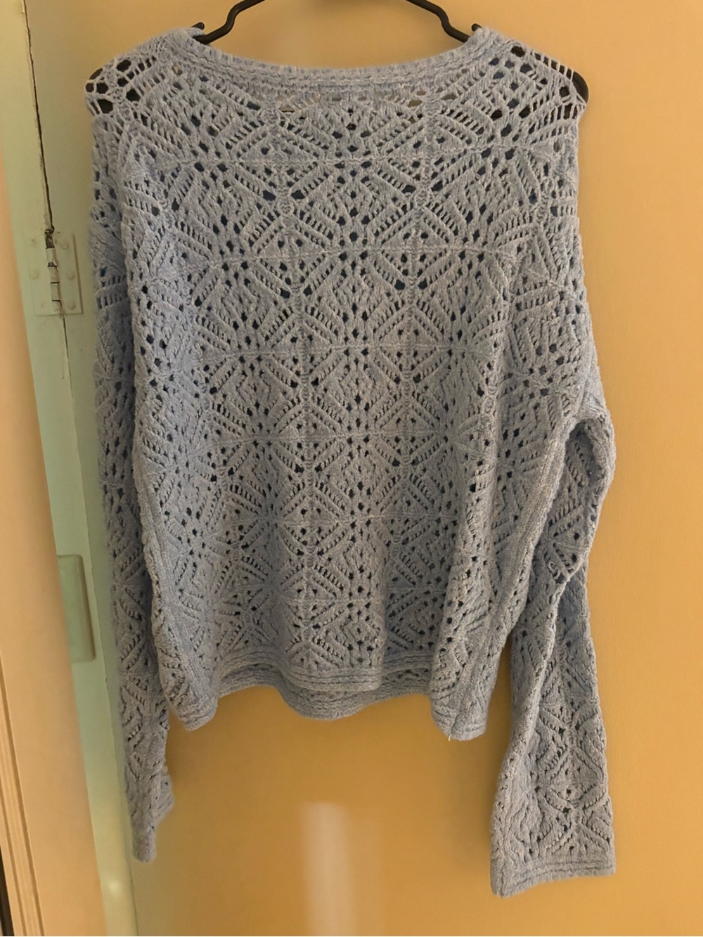 Universal Thread Sky Blue Crochet Cardigan - Women's M - Picture 3 of 3